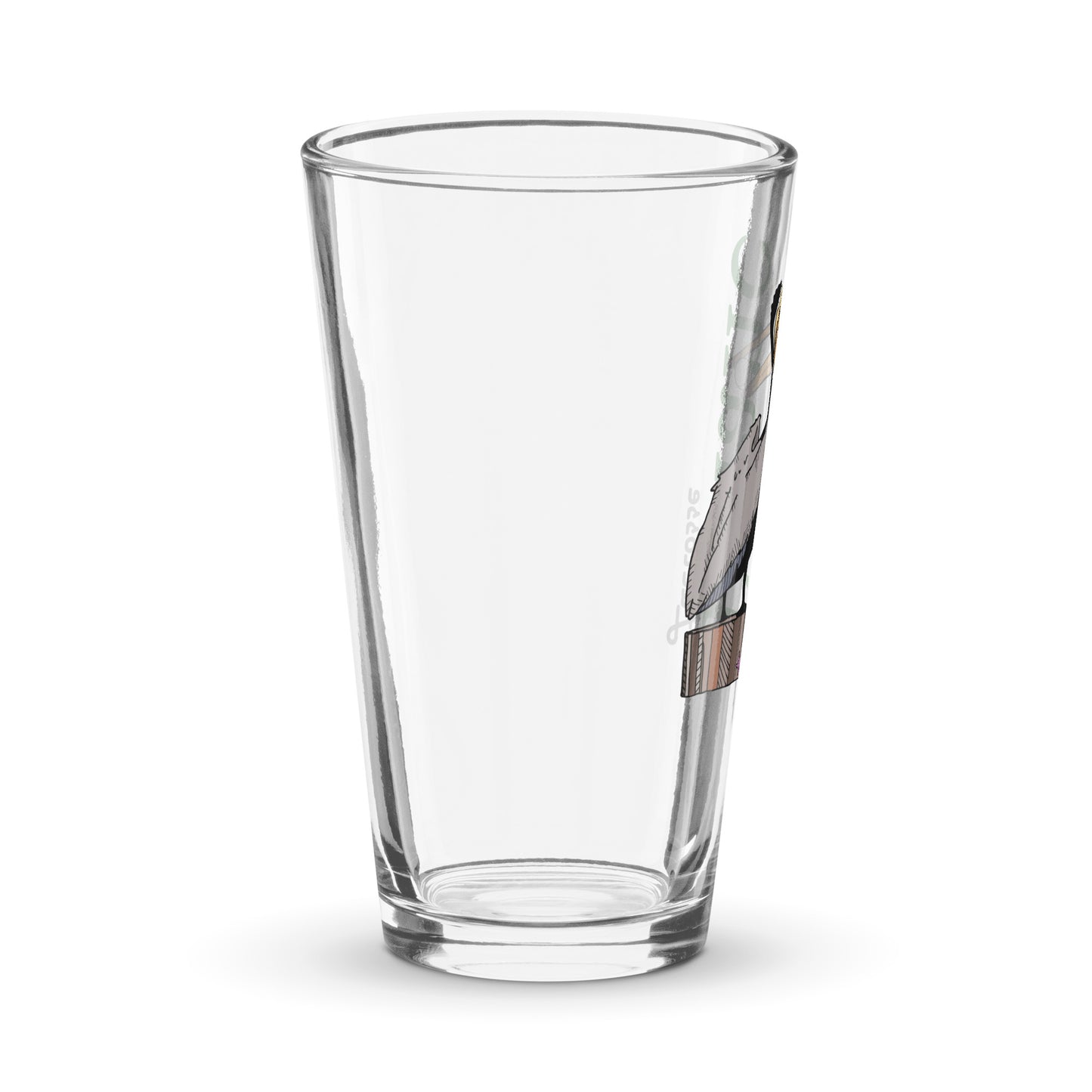 Tulane Lacrosse Pint Glass