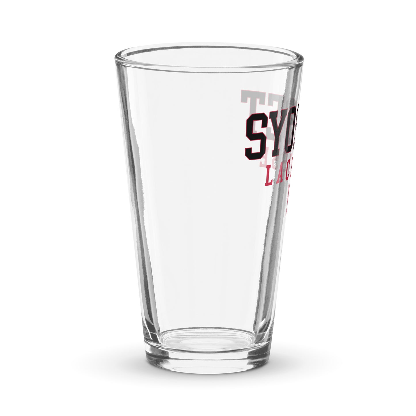 Syosset Lacrosse Pint Glass