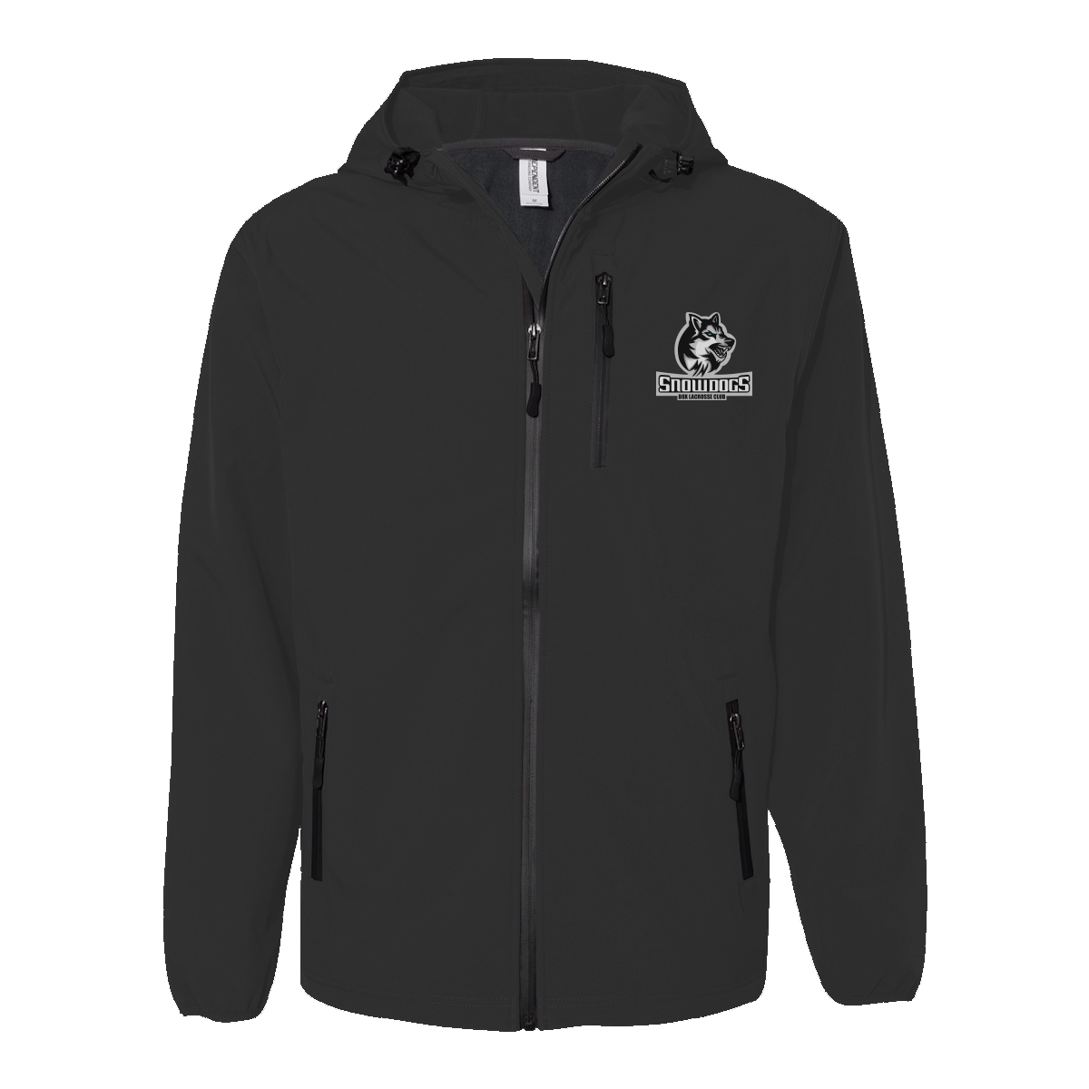 Adult Snowdogs Box Lacrosse Poly-Tech Soft Shell Jacket
