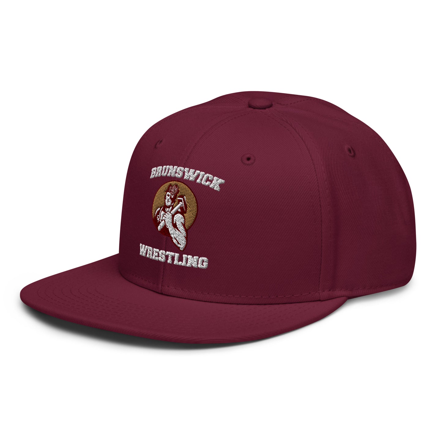 Brunswick Wrestling Otto Cap Snapback Hat