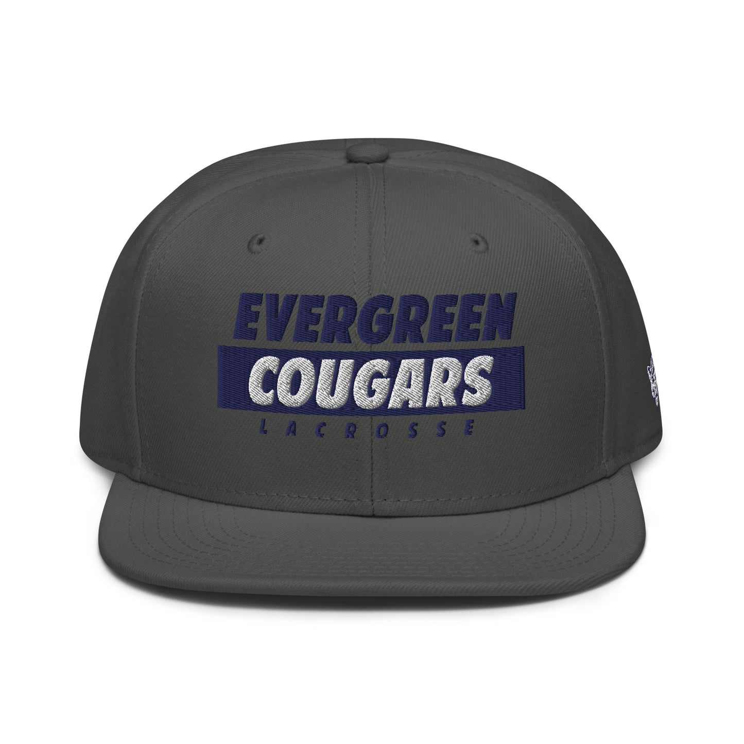 Evergreen High School Lacrosse Otto Cap Snapback Hat