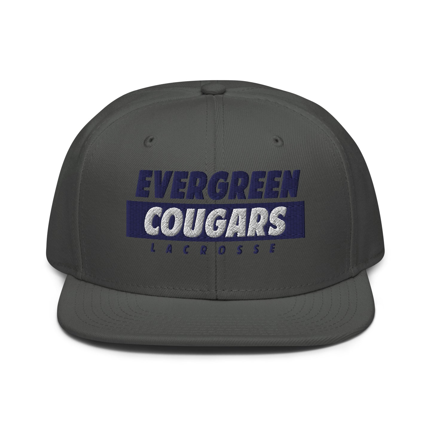 Evergreen High School Lacrosse Otto Cap Snapback Hat