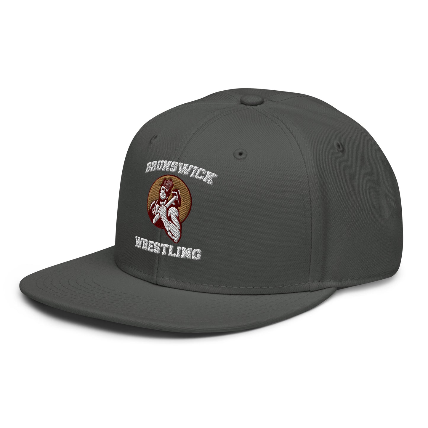 Brunswick Wrestling Otto Cap Snapback Hat