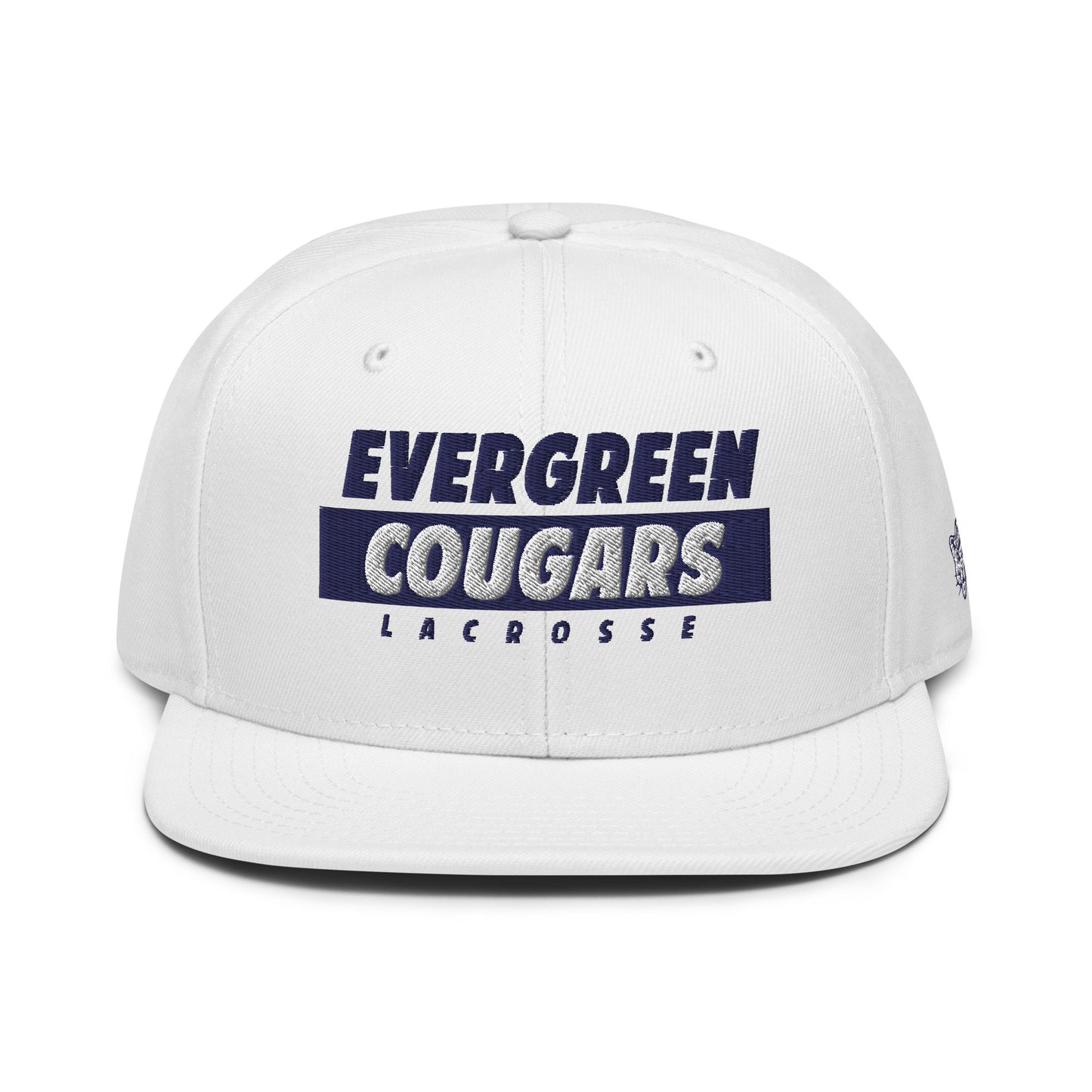 Evergreen High School Lacrosse Otto Cap Snapback Hat