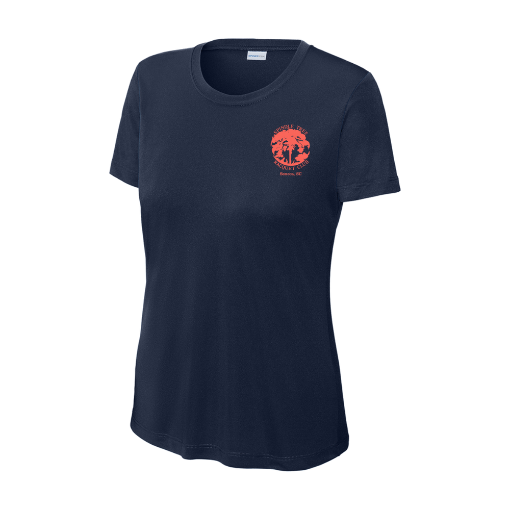 Sport-Tek Women’s PosiCharge Tee – True Navy product mockup