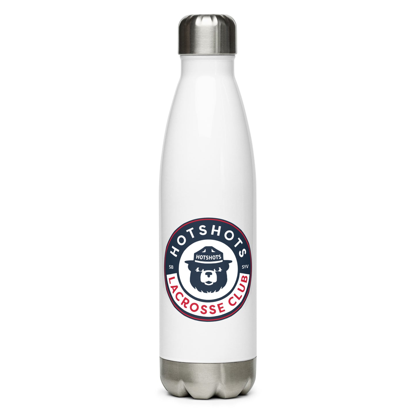 Hotshots Lacrosse Stainless Steel Water Bottle (17oz)