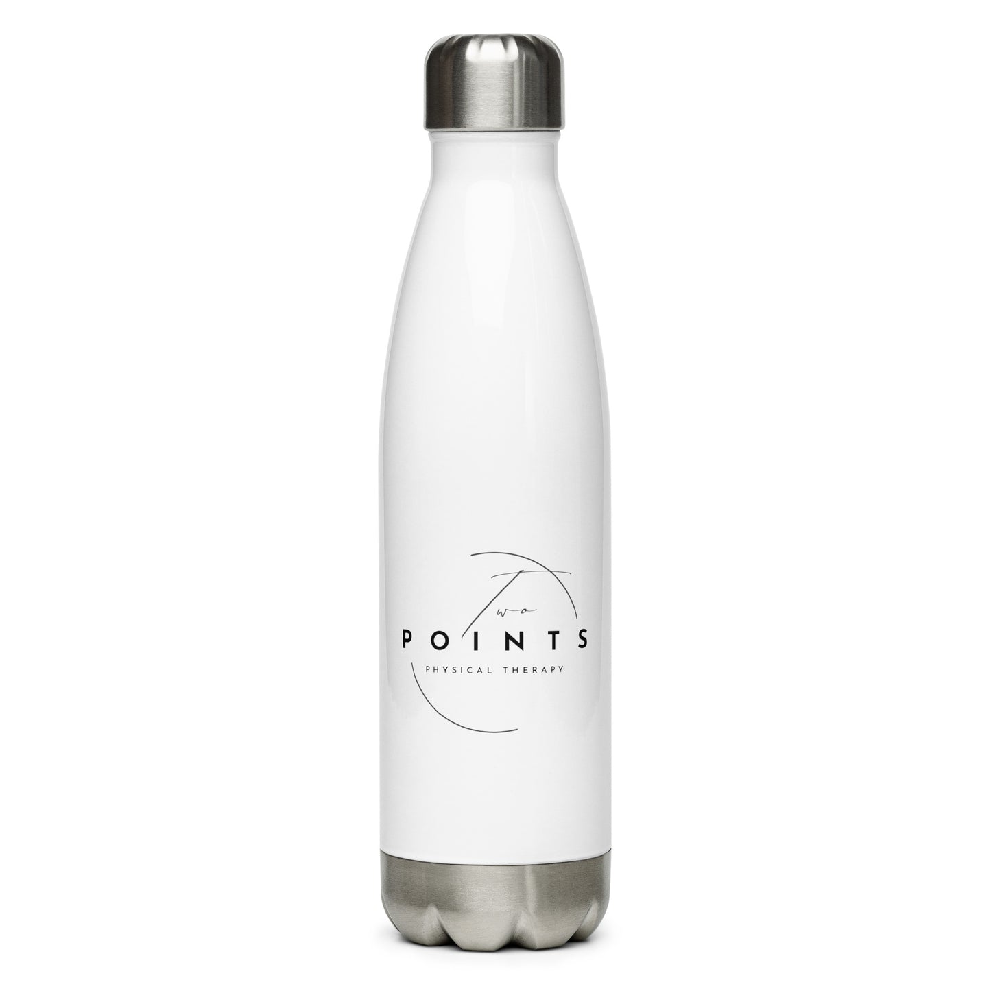 Two Points Physical Therapy Stainless Steel Water Bottle