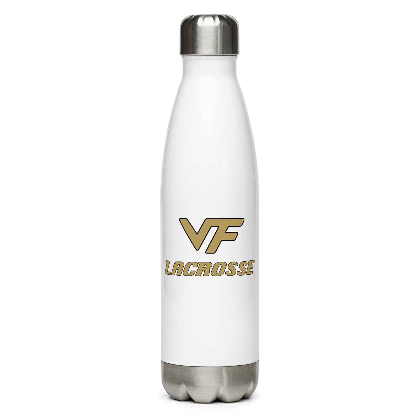 Vallivue Lacrosse Stainless Steel Water Bottle