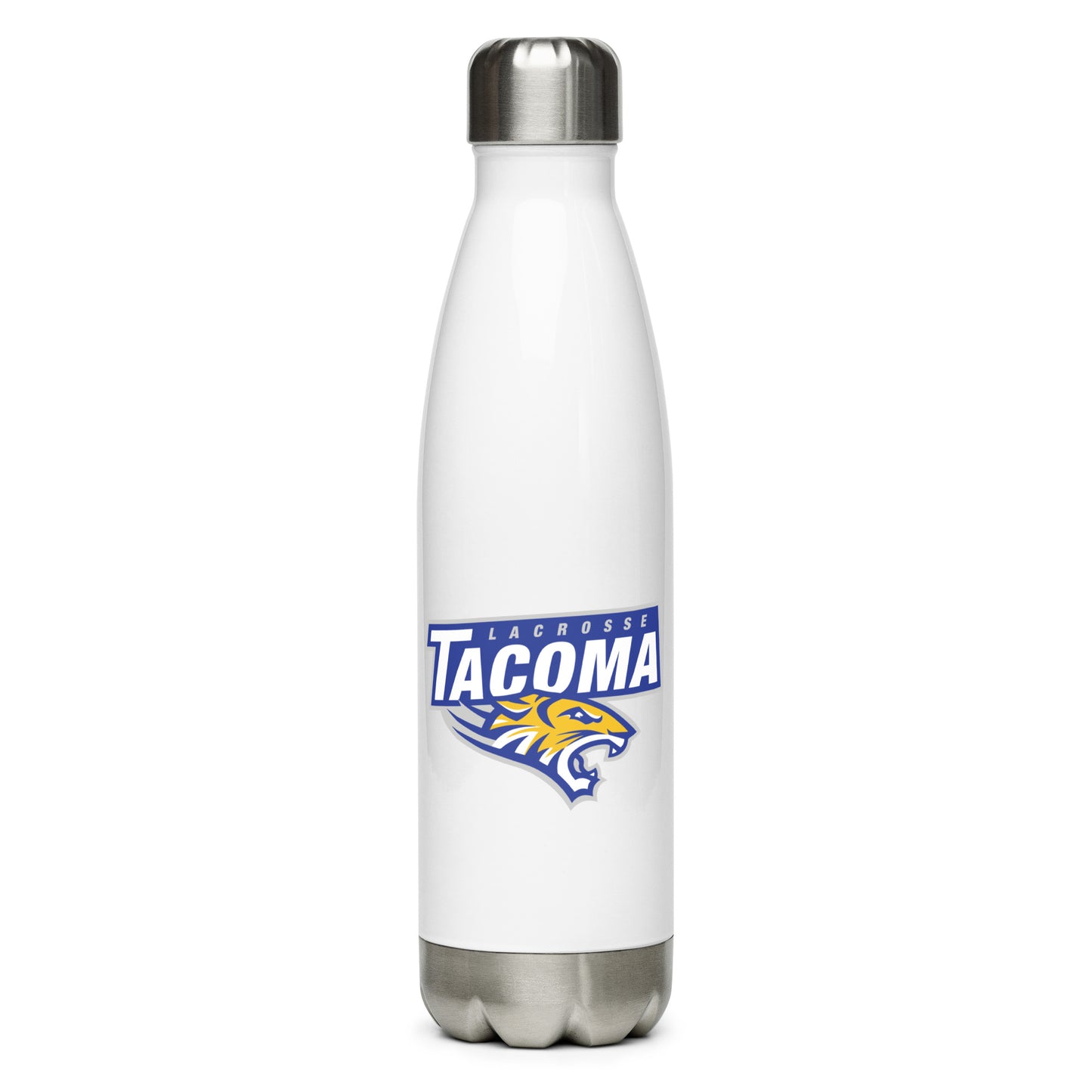 Tacoma Tigers Lacrosse Stainless Steel Water Bottle