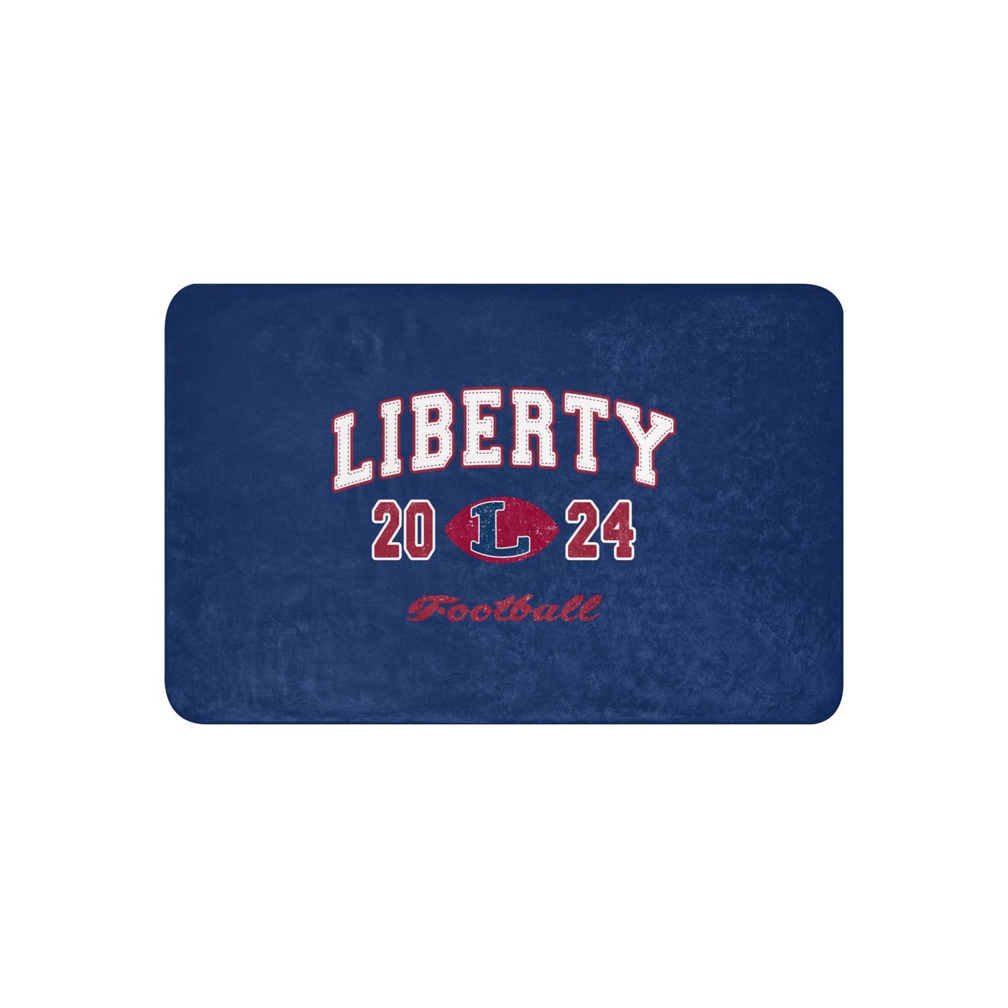 Liberty Football Sherpa Blanket