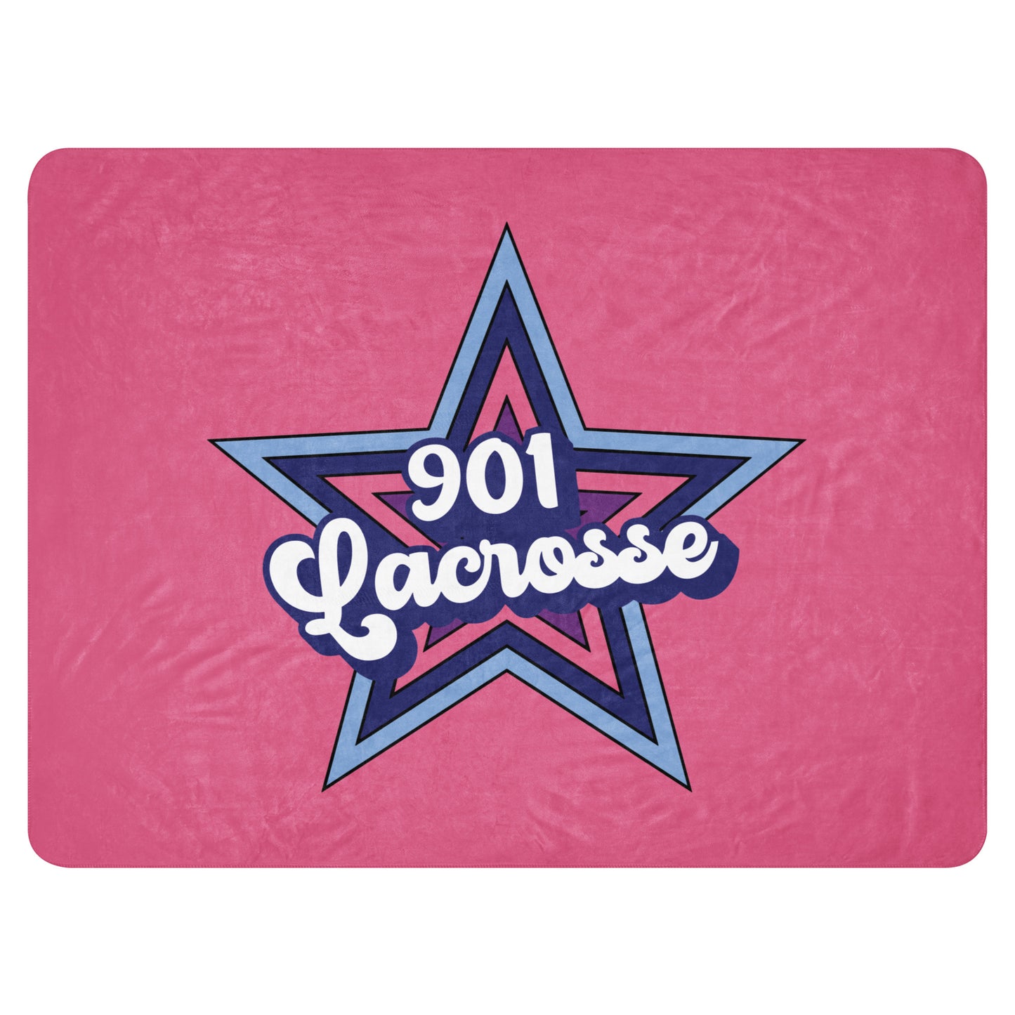 Stars 901 Lacrosse Sherpa Blanket