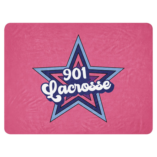 Stars 901 Lacrosse Sherpa Blanket