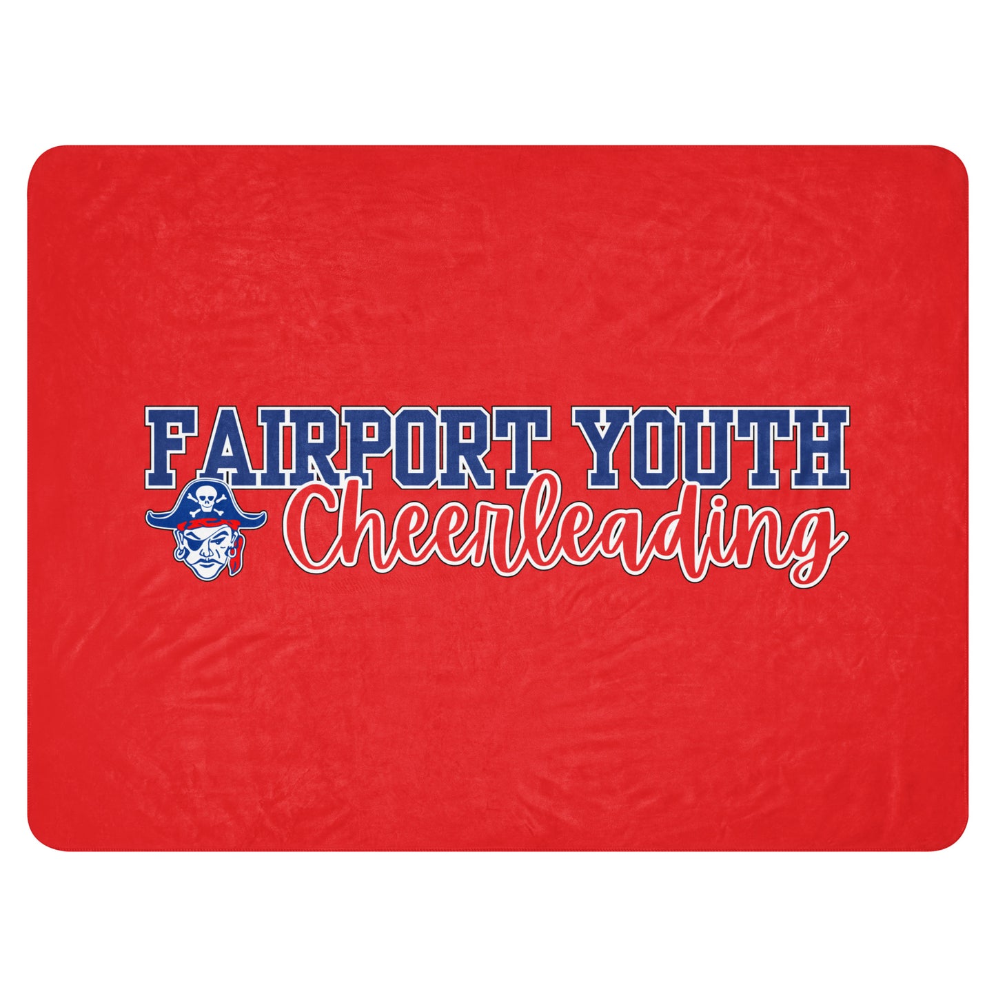 Fairport Youth Football and Cheer Sherpa blanket