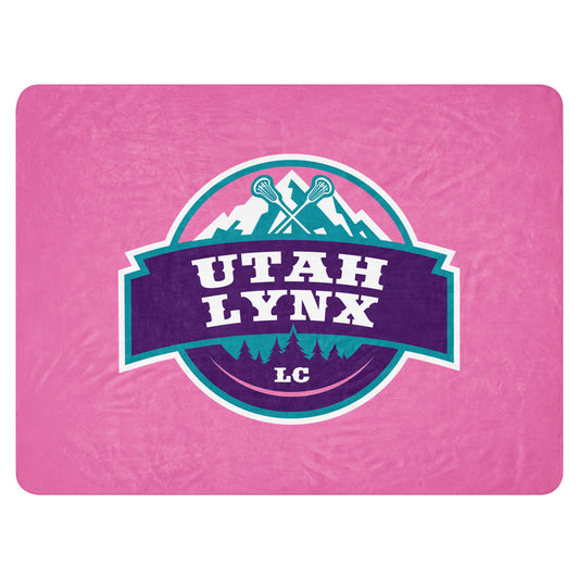 Utah Lynx Sherpa Blanket