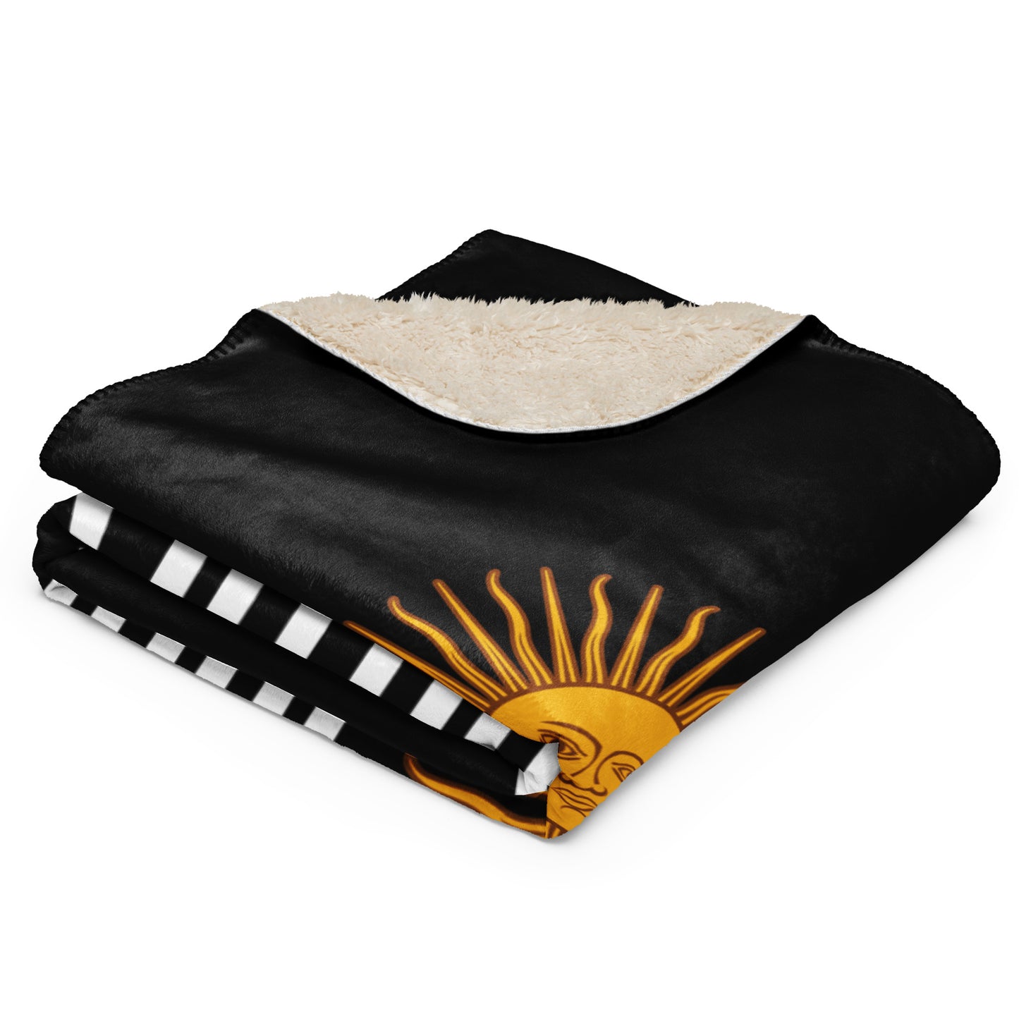 Argentina Lacrosse Sherpa Blanket