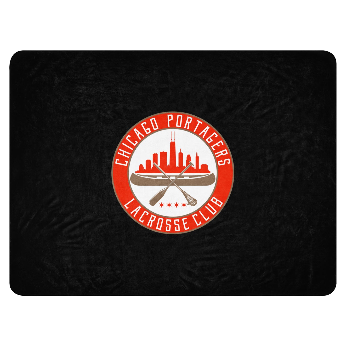 Chicago Portagers Sherpa Blanket