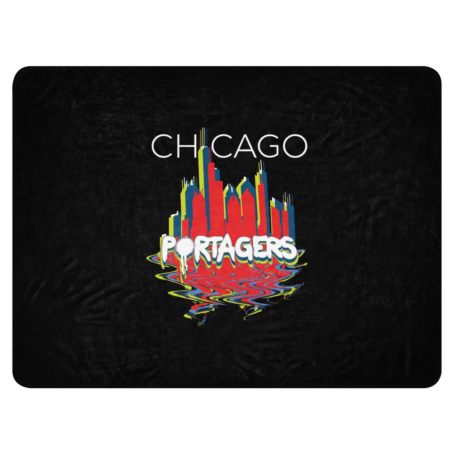 Chicago Portagers Sherpa Blanket