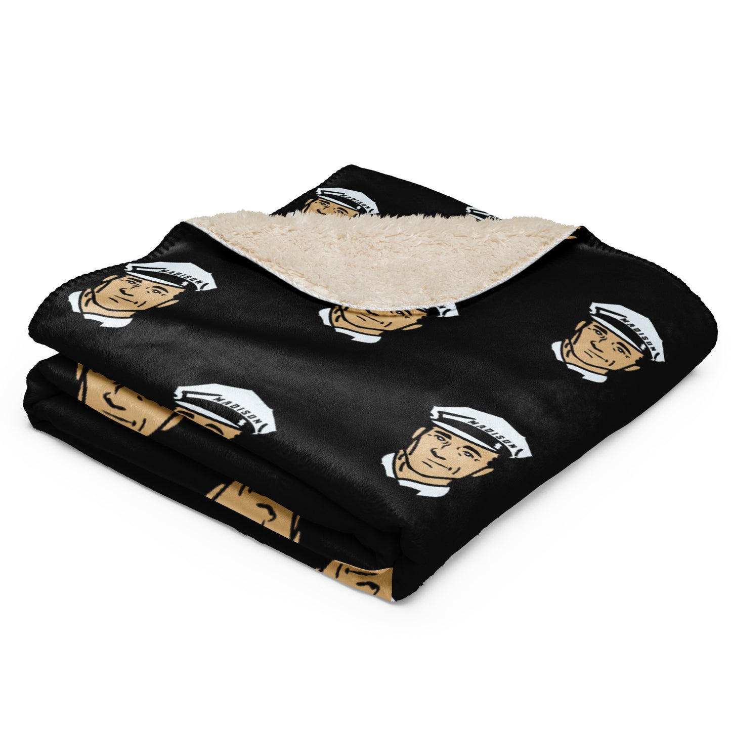 Madison Milkmen Sherpa Blanket