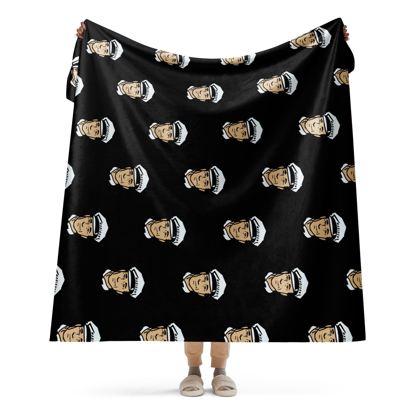 Madison Milkmen Sherpa Blanket