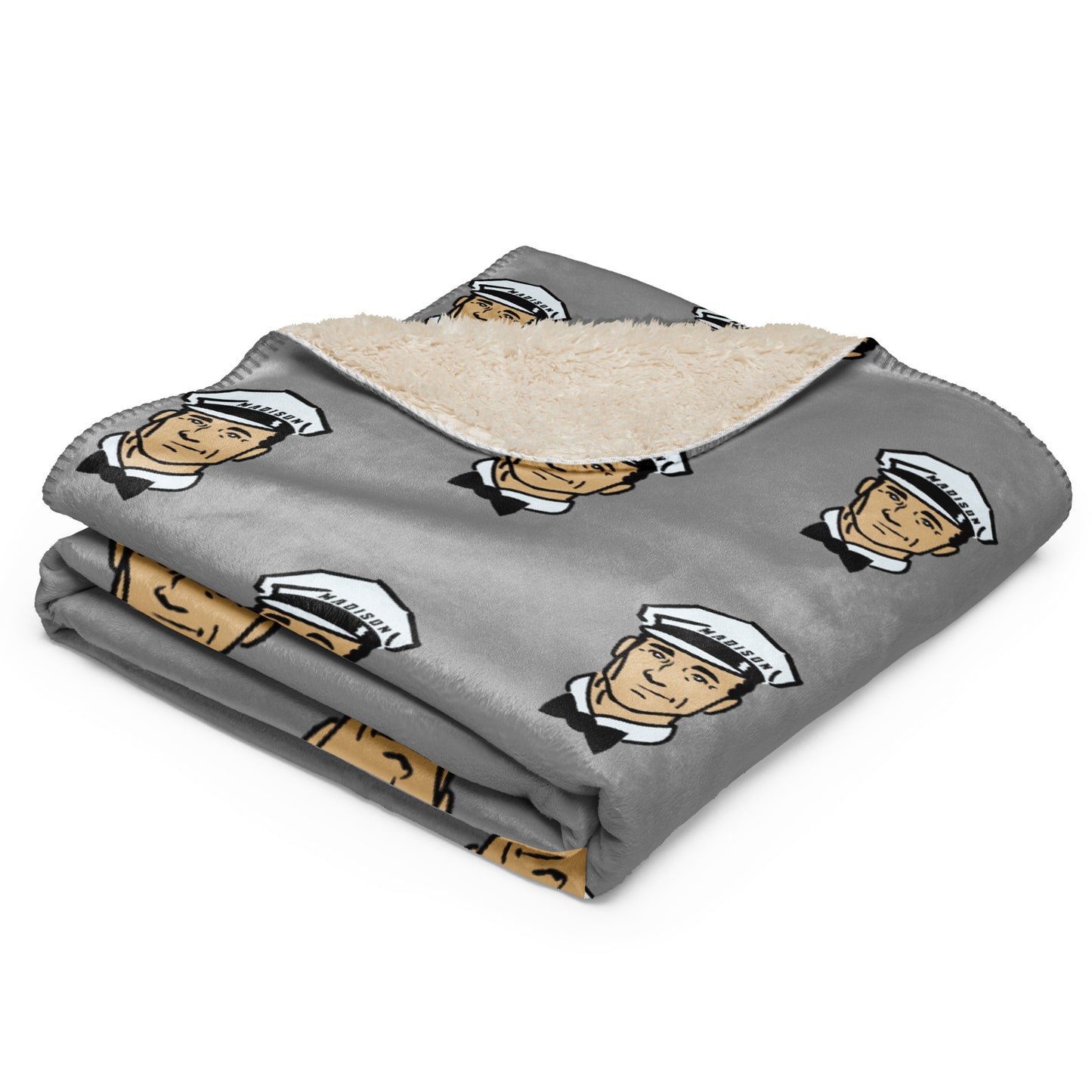 Madison Milkmen Sherpa Blanket