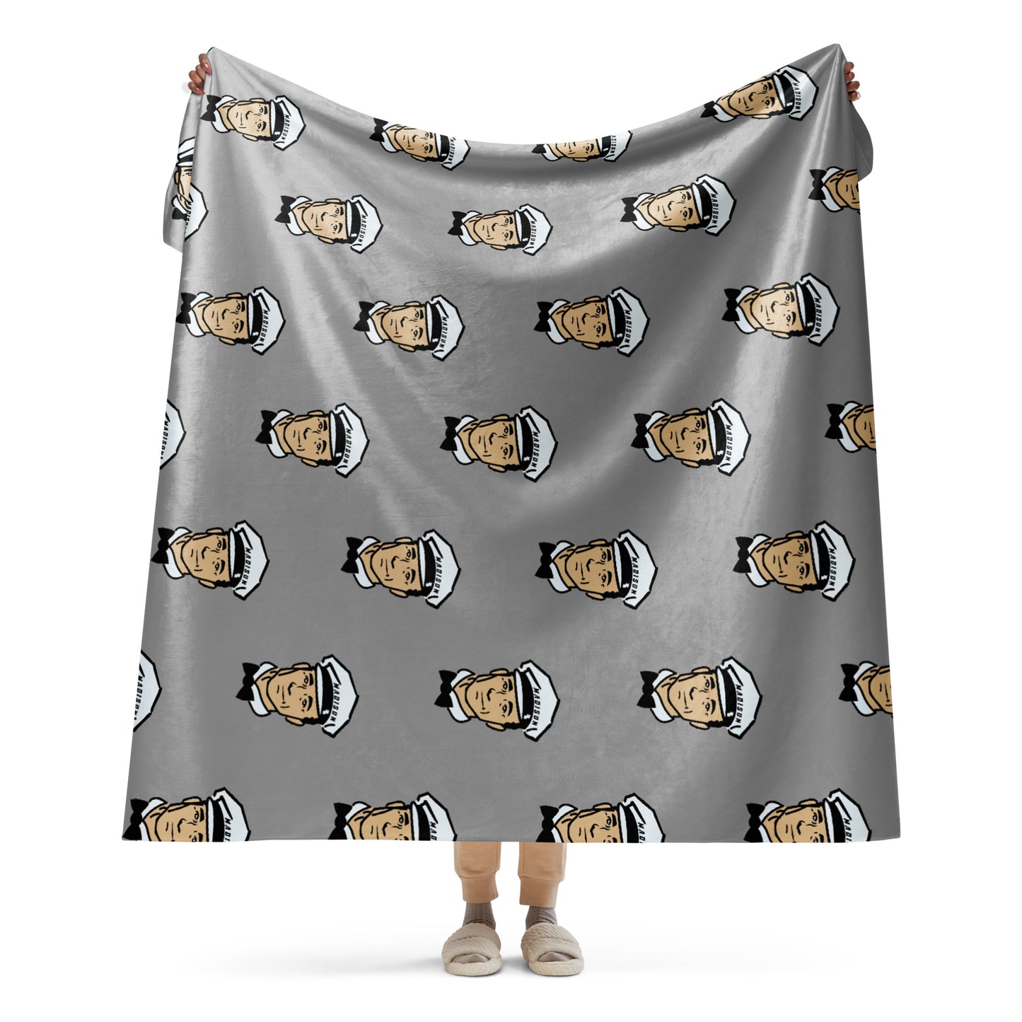 Madison Milkmen Sherpa Blanket