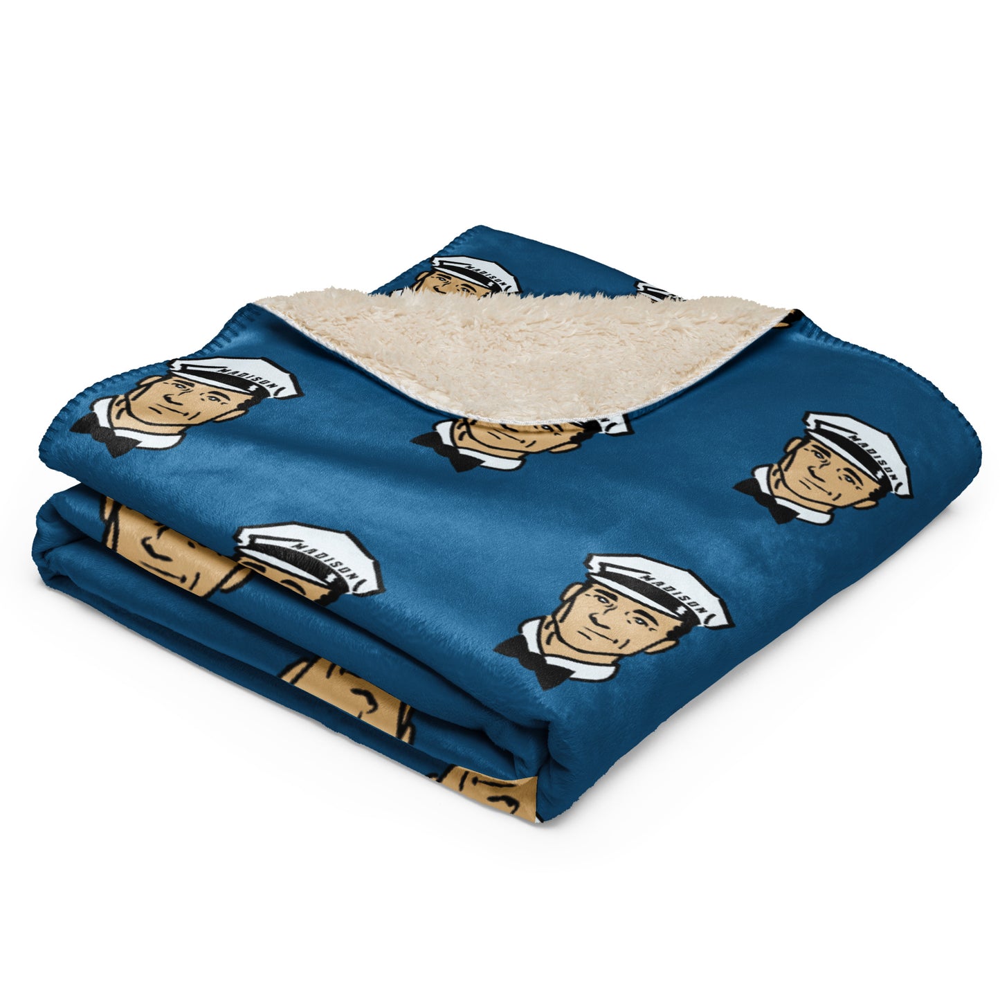 Madison Milkmen Sherpa Blanket