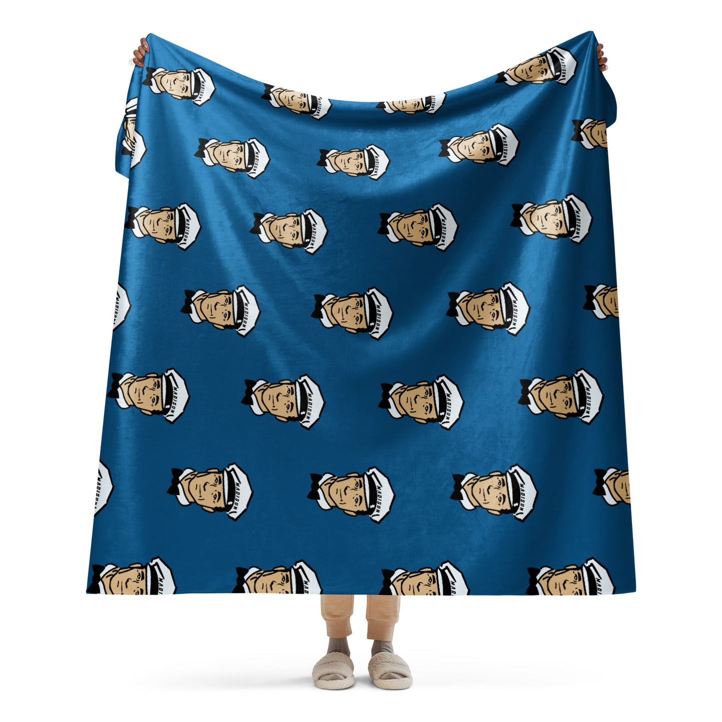 Madison Milkmen Sherpa Blanket