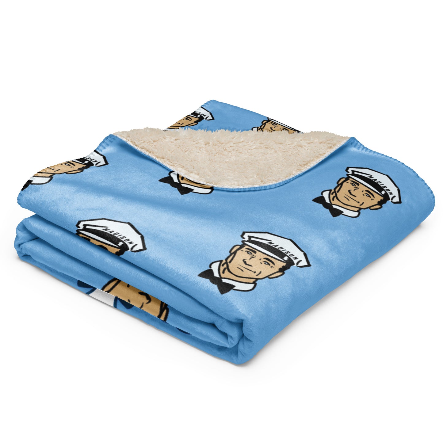 Madison Milkmen Sherpa Blanket