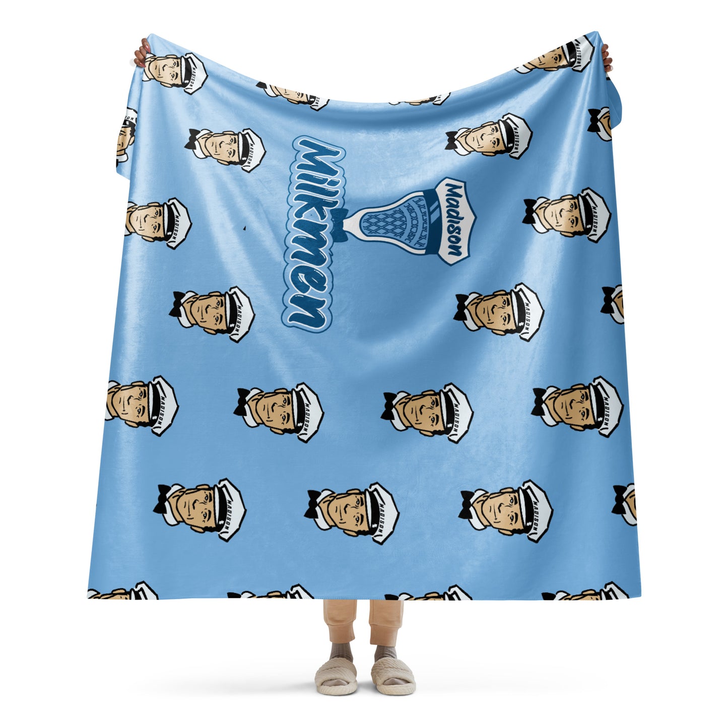 Madison Milkmen Sherpa Blanket