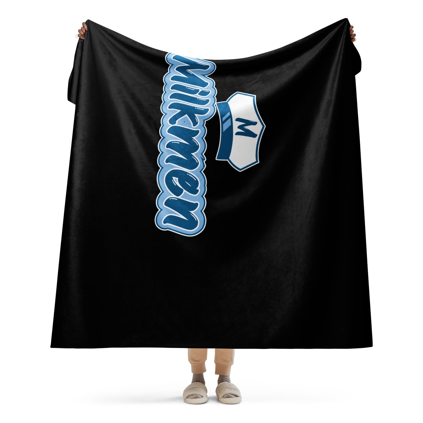 Madison Milkmen Sherpa Blanket