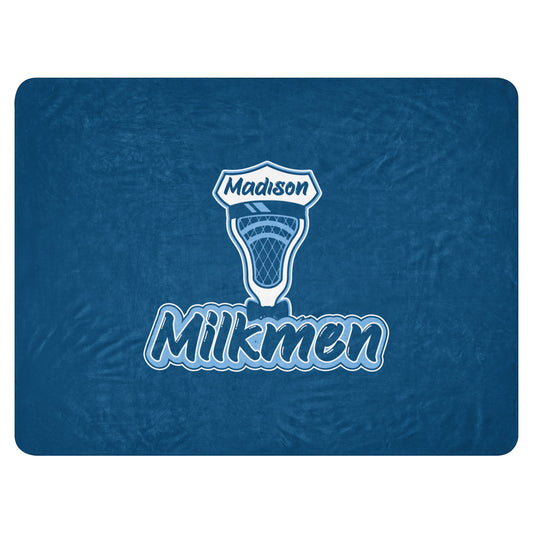 Madison Milkmen Sherpa Blanket