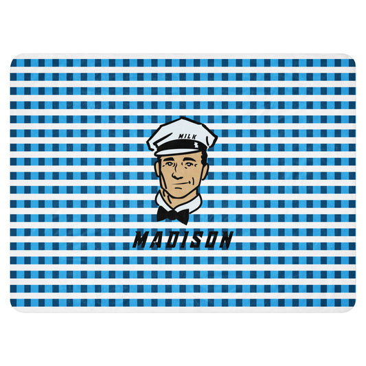 Madison Milkmen Sherpa Blanket