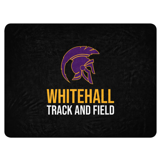 Whitehall Track Sherpa Blanket (60x80")