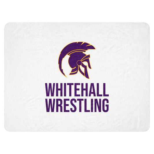 Whitehall Wrestling Sherpa Blanket (60" x 80")