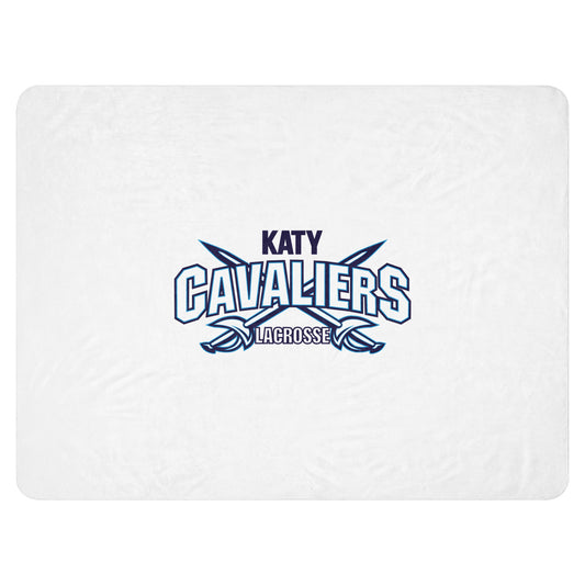 Cavaliers Lacrosse Sherpa Blanket
