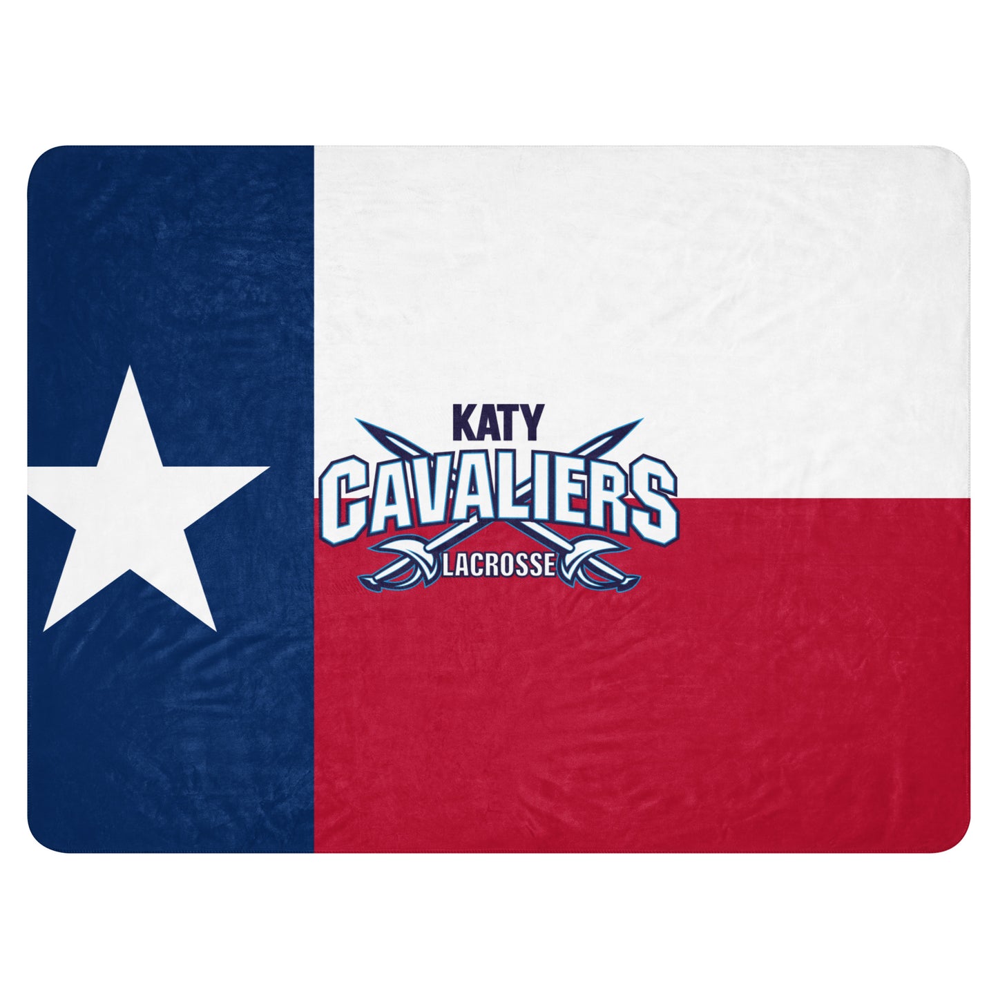 Cavaliers Lacrosse Sherpa Blanket