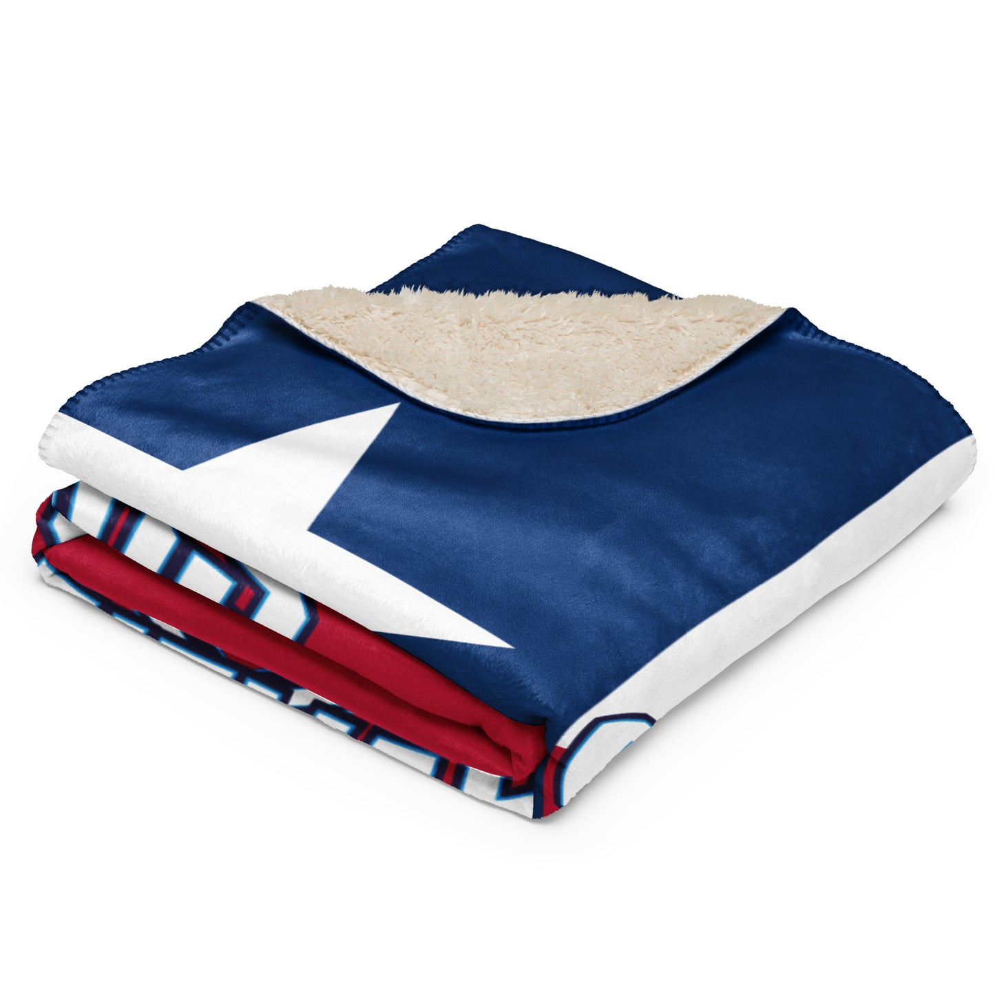 Cavaliers Lacrosse Sherpa Blanket