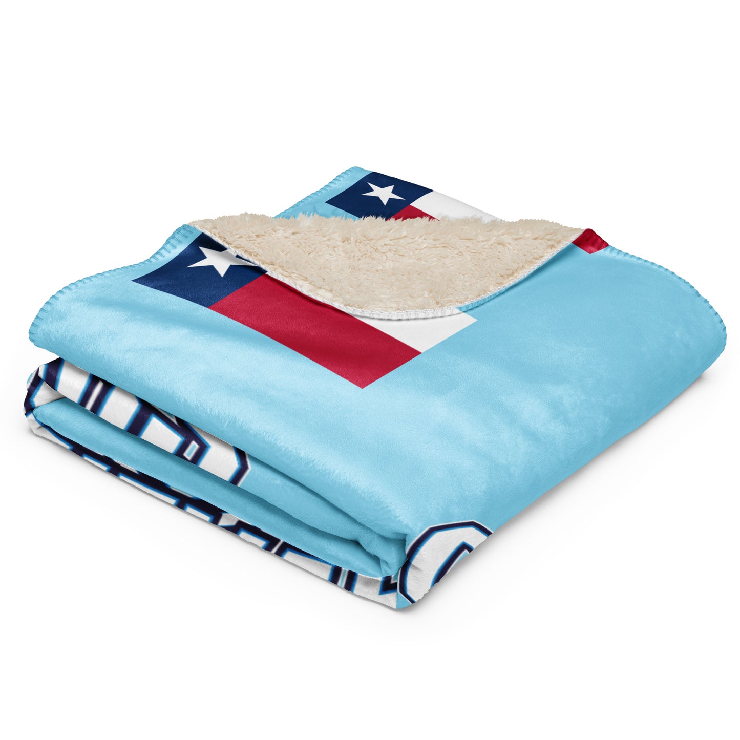 Cavaliers Lacrosse Sherpa Blanket
