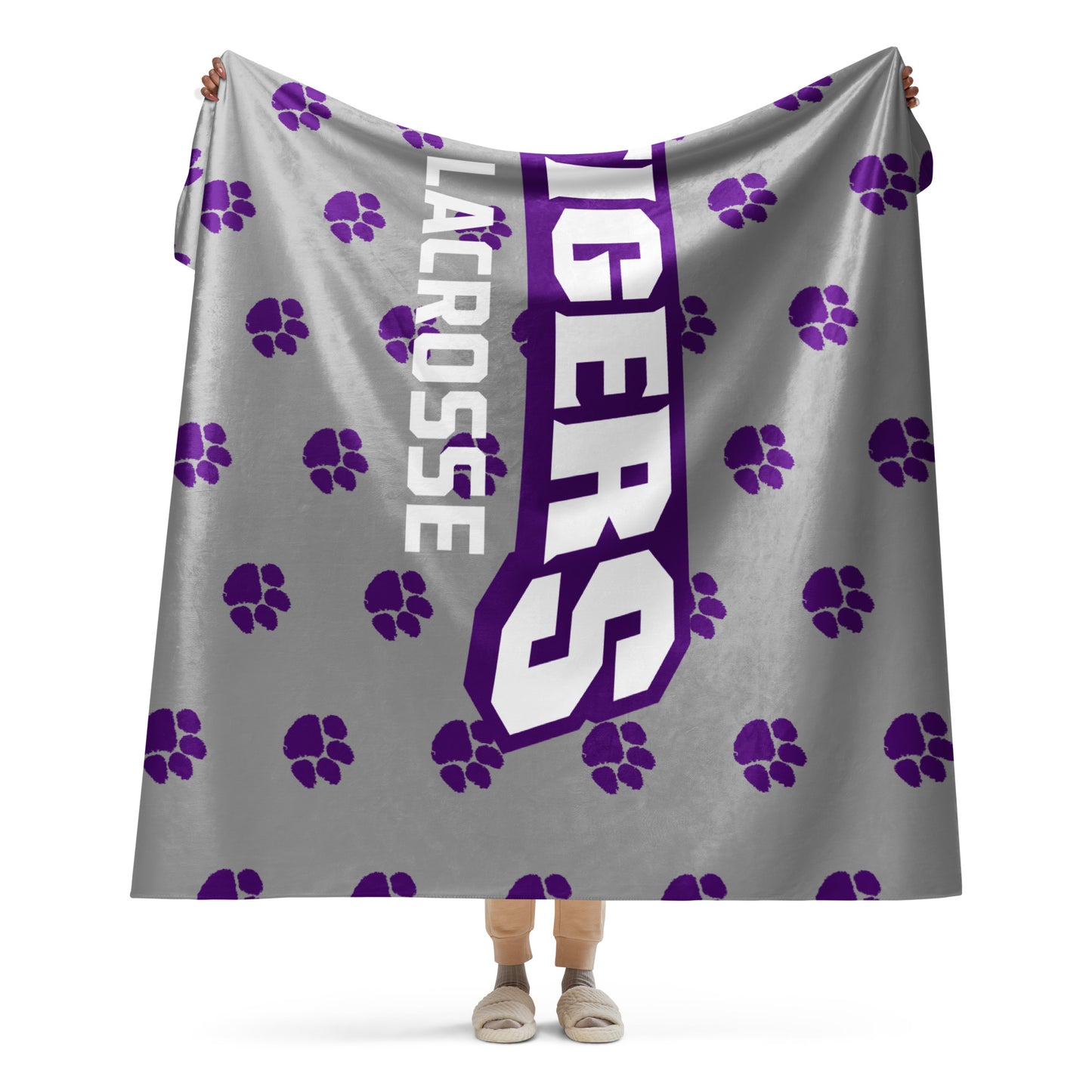 Tiger Lax Sherpa Blanket