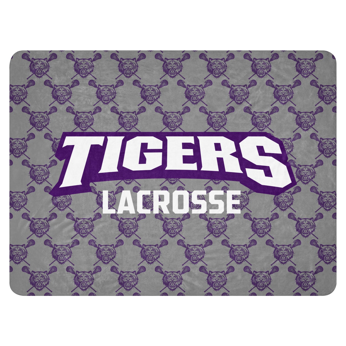 Tiger Lax  Sherpa Blanket