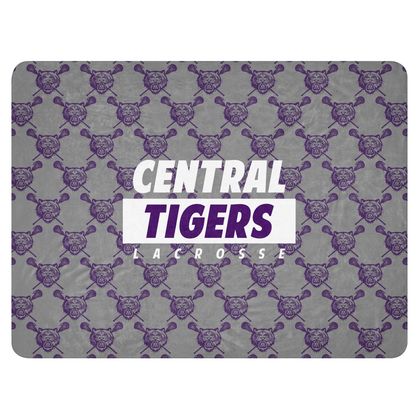 Tiger Lax  Sherpa Blanket