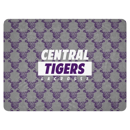 Tiger Lax  Sherpa Blanket