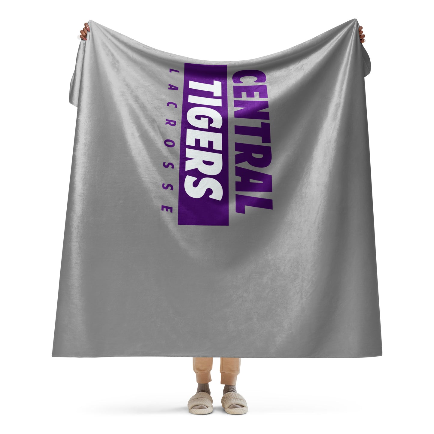Tiger Lax  Sherpa Blanket