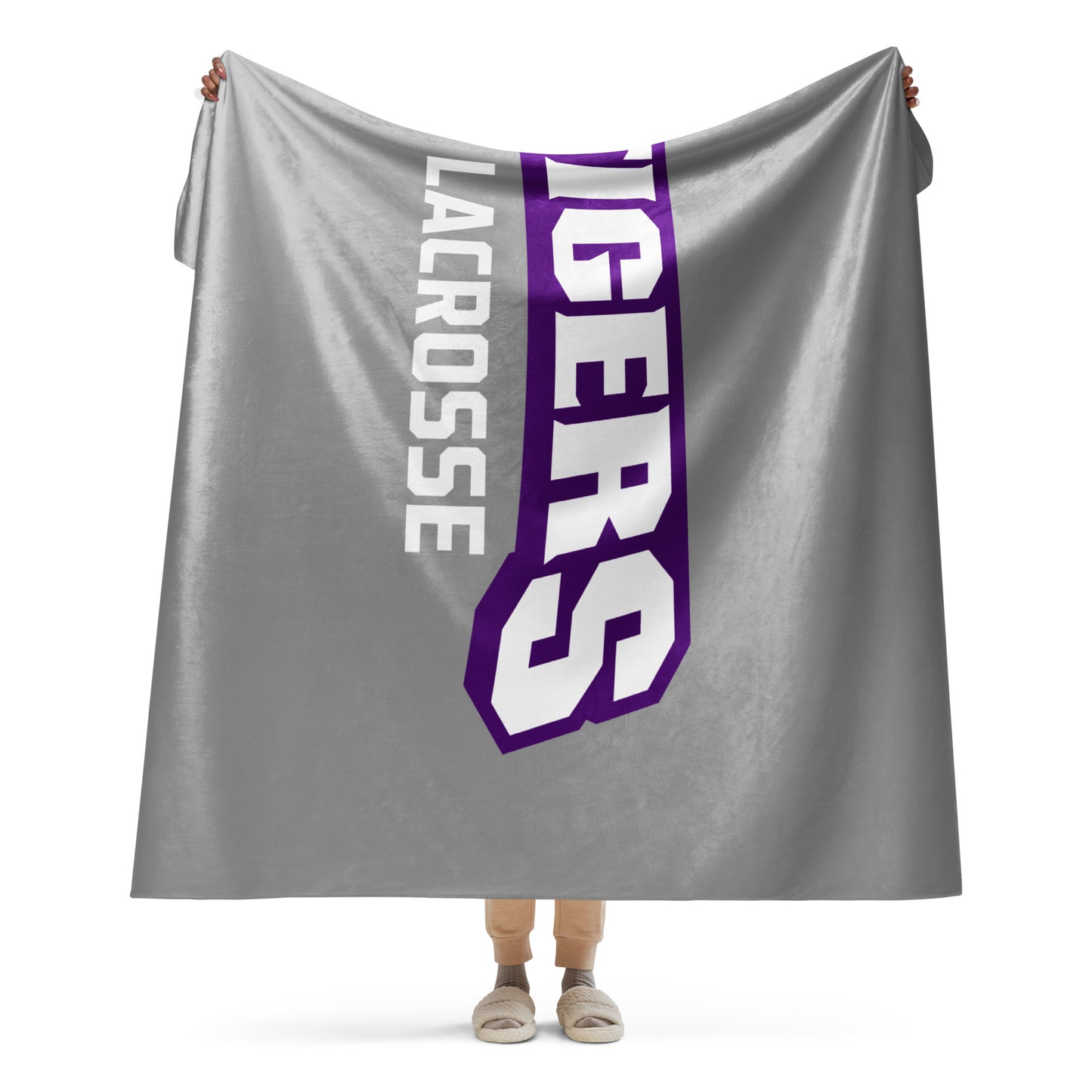 Tiger Lax  Sherpa Blanket