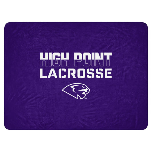 HPU Women's Lacrosse Sherpa Blanket