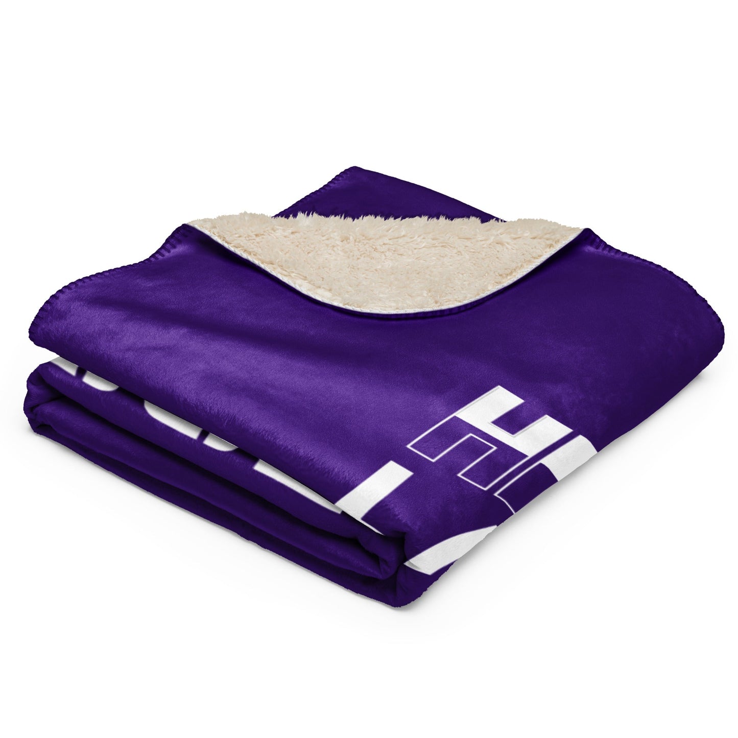 HPU Women's Lacrosse Sherpa Blanket