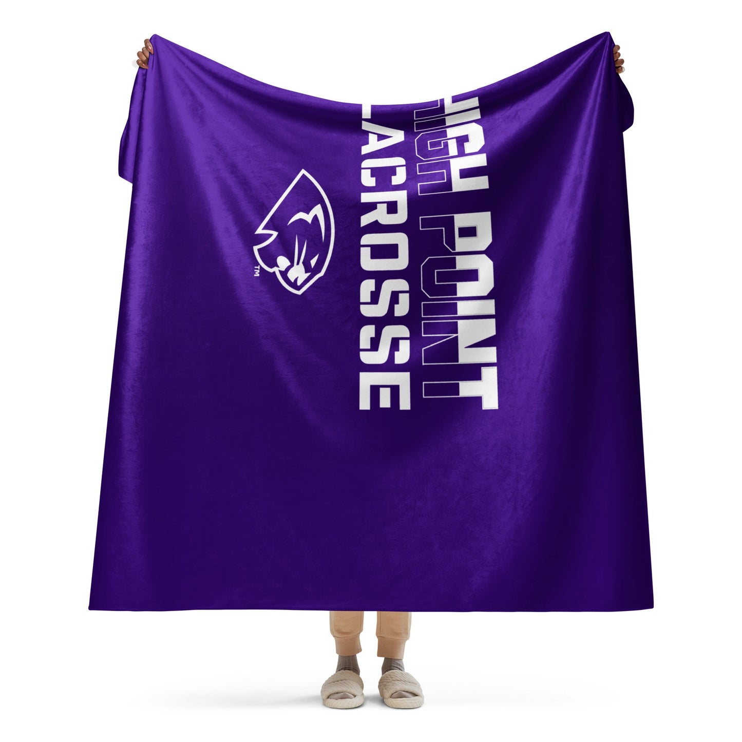 HPU Women's Lacrosse Sherpa Blanket