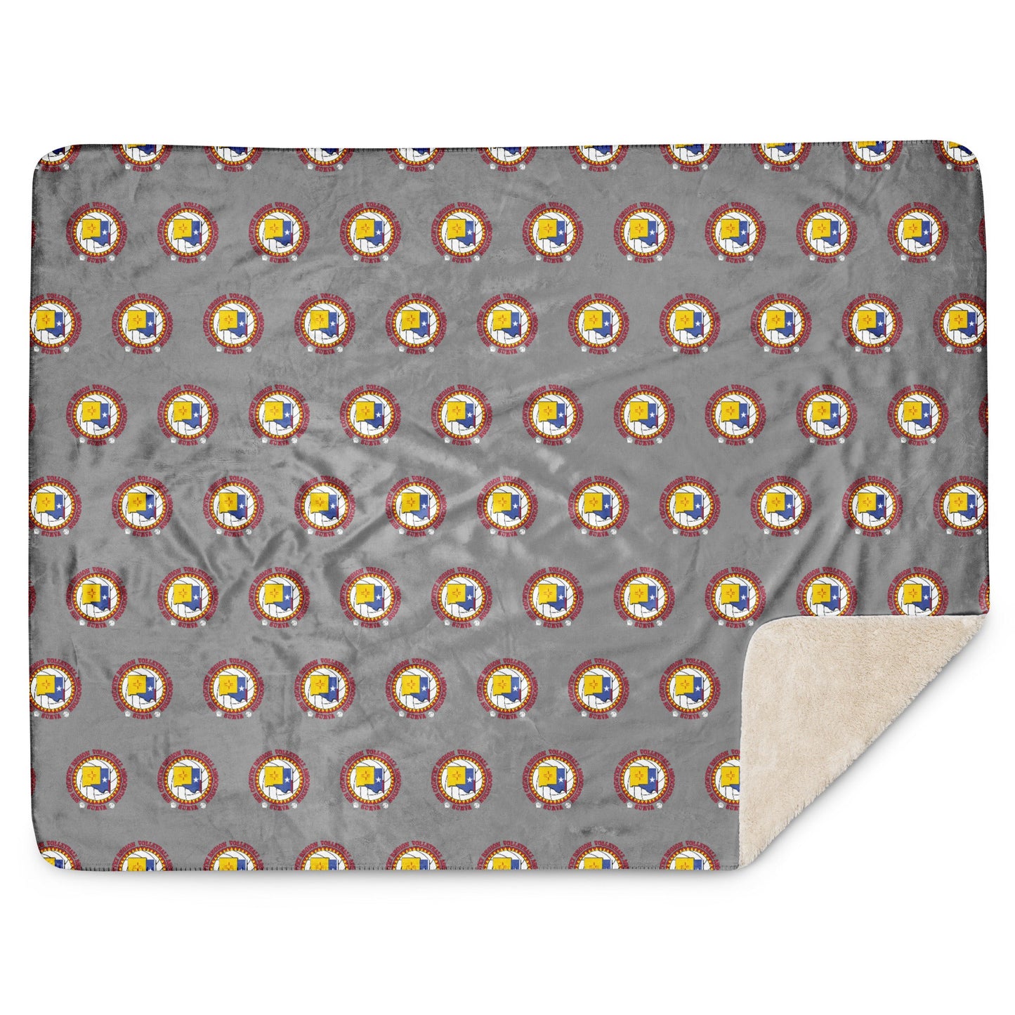 Sun Country Volleyball Sherpa Blanket