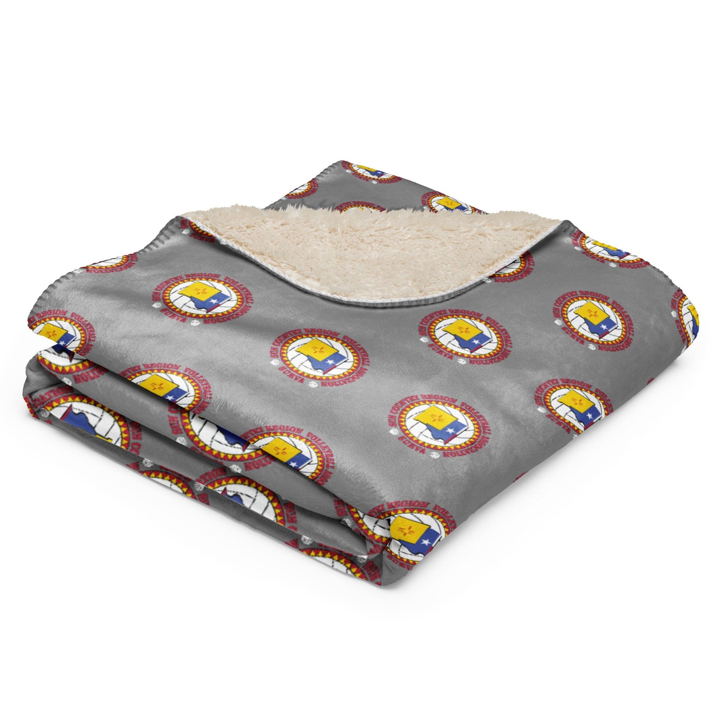 Sun Country Volleyball Sherpa Blanket