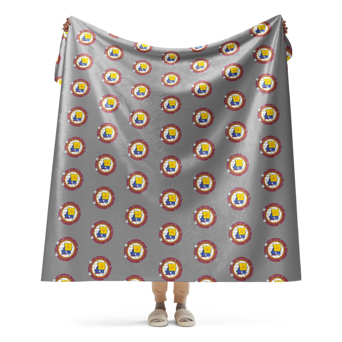 Sun Country Volleyball Sherpa Blanket